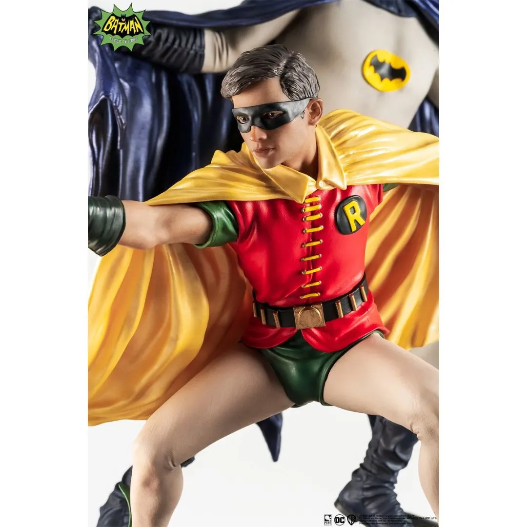 Batman 1966 Classic Tv Series Batman And Robin Statue By Pure Arts