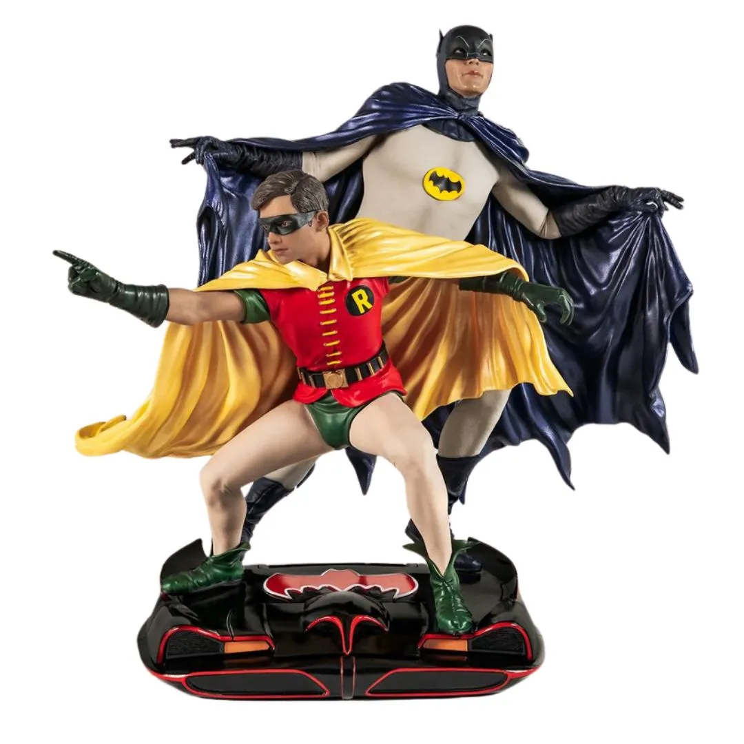 Batman 1966 Classic Tv Series Batman And Robin Statue By Pure Arts