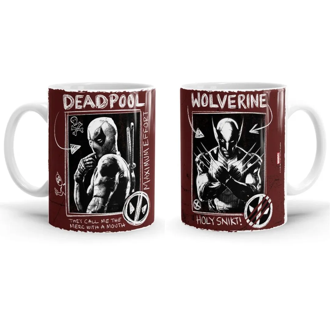 DEADPOOL & WOLVERINE: MAXIMUM EFFORT - MARVEL OFFICIAL MUG