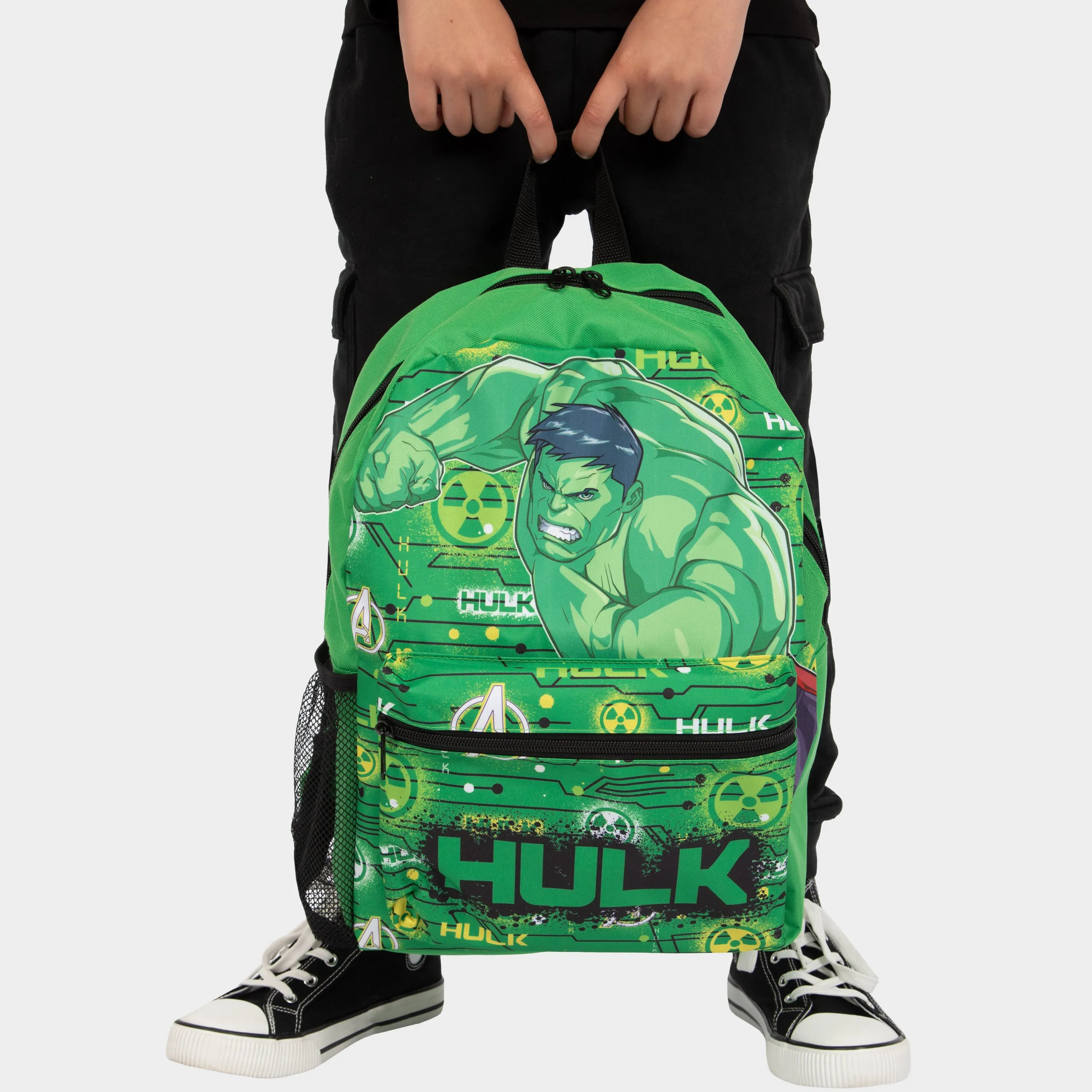 Hulk 4 Piece Backpack Set