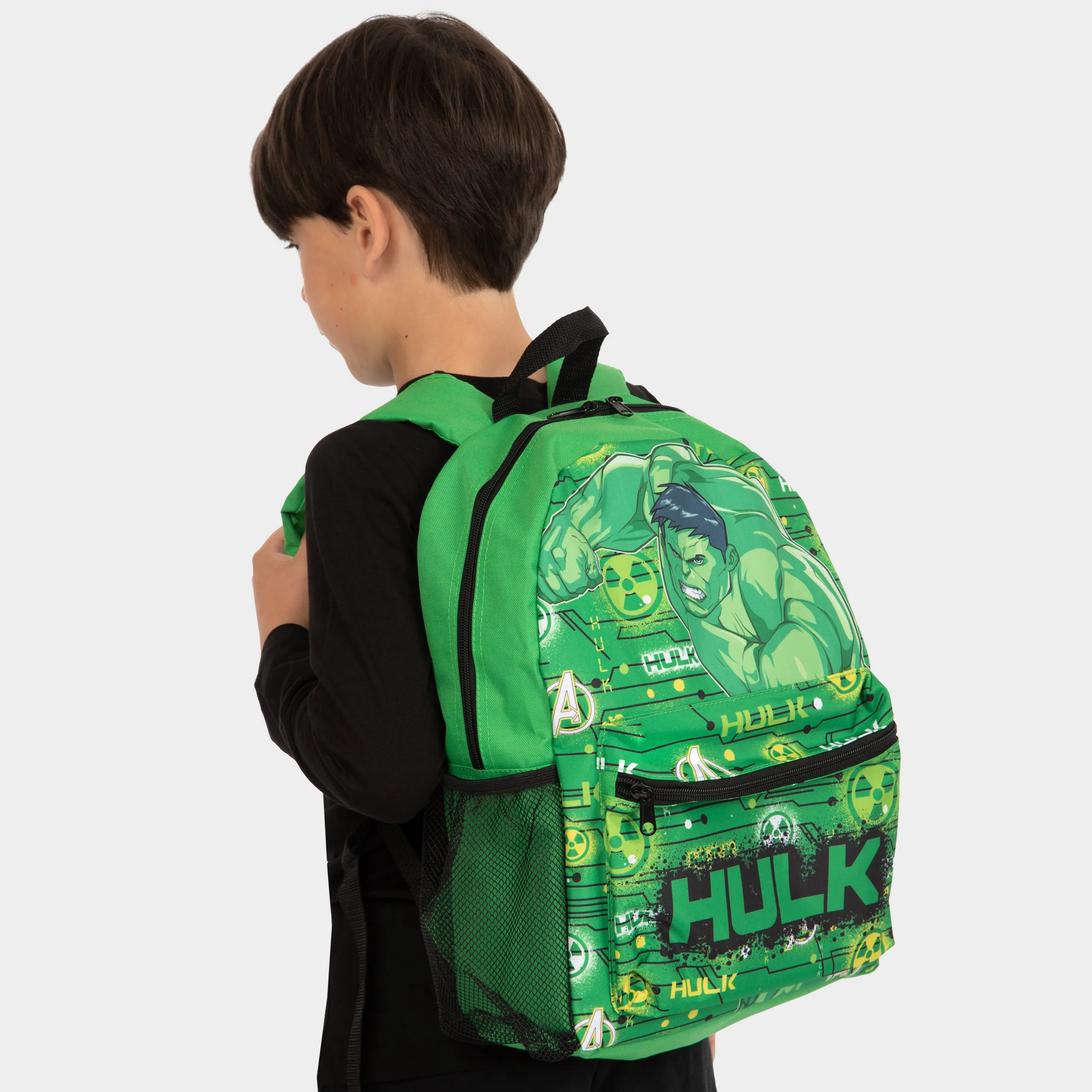 Hulk 4 Piece Backpack Set