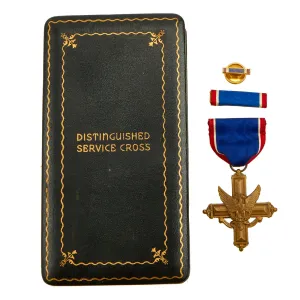 Original U.S. WWII Cased Distinguished Service Cross Set by Robbins Company