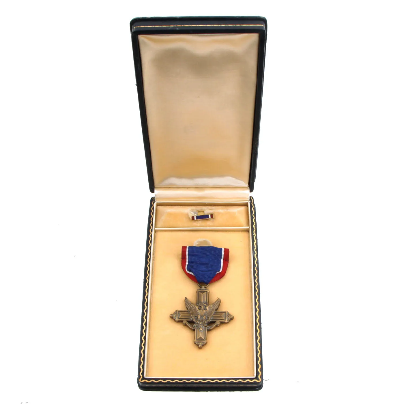 Original U.S. WWII Cased Numbered Distinguished Service Cross Set by Medallic Art Company in 1942 - #11153