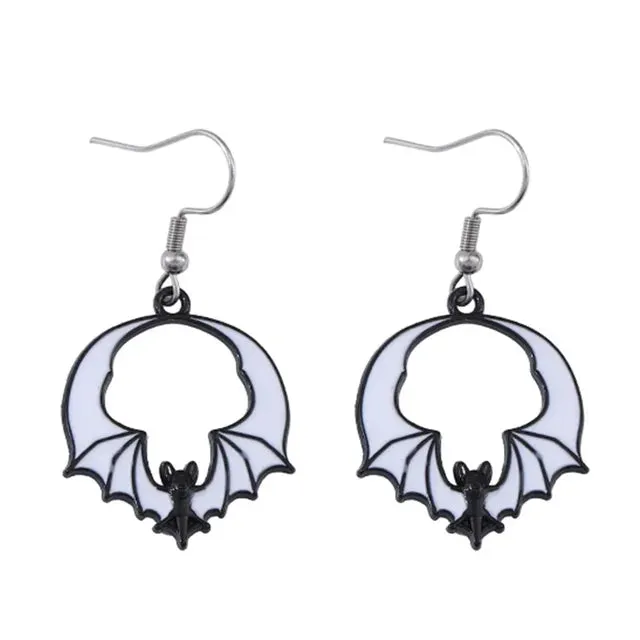 Vampire Bats Earrings