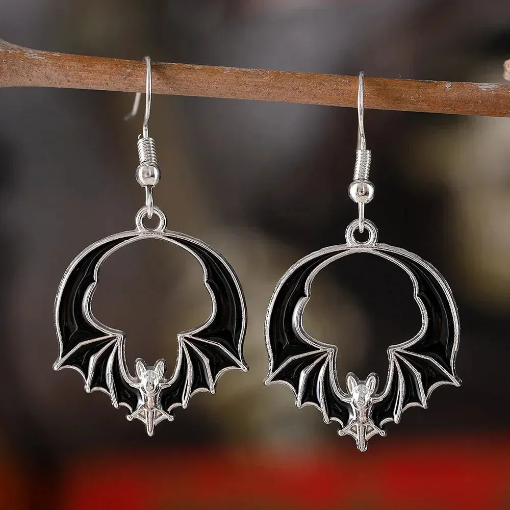 Vampire Bats Earrings