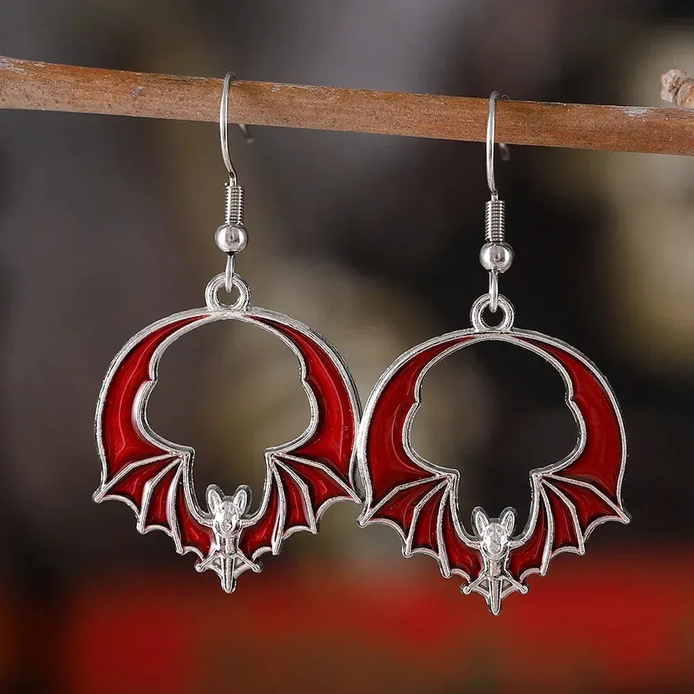 Vampire Bats Earrings