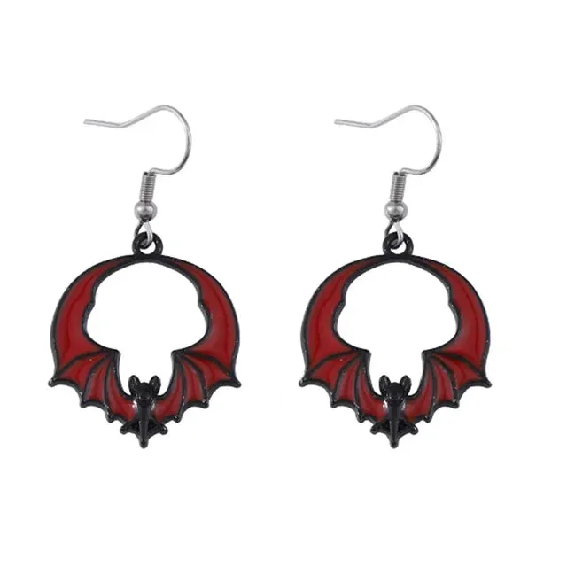 Vampire Bats Earrings