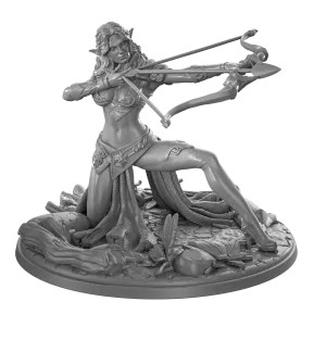 Wood Elf Archer - 32mm - 3D Print